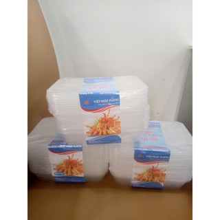 Sét 10 hộp nhựa 500ml - Hàng Việt Nam chất lượng cao