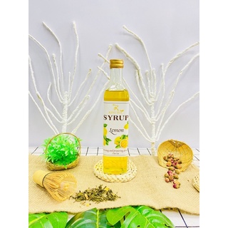 Siro chanh vàng king tea chai 520ml