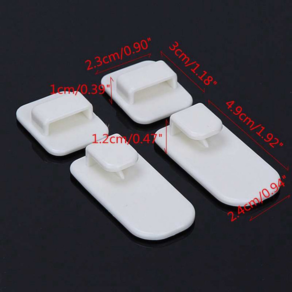 Móc Nhựa Dán Tường Treo Điều Khiển Từ Xa Tiện Dụng