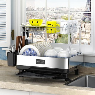 Chạn Bát Inox, Giá Kệ Chén Đĩa Đa Năng Sinoart