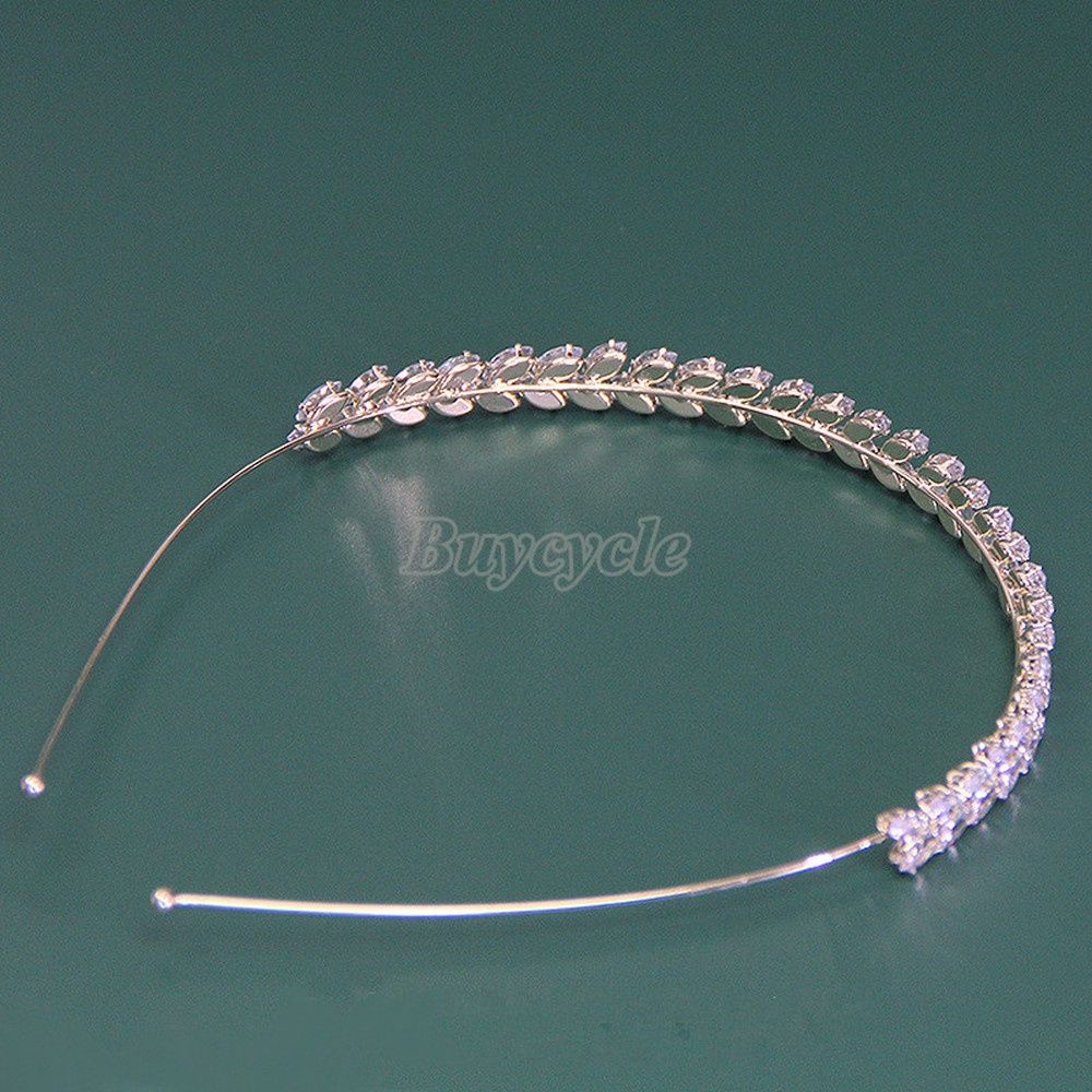 Băng Đô Thiết Kế Đơn Giản Đính Đá Zircon Thời Trang Cho Nữ