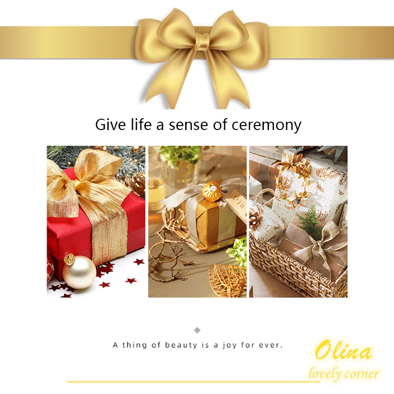 Cuộn dây ruy băng tùy chọn màu sắc rộng 4cm dài 9.1m để gói quà giáng sinh