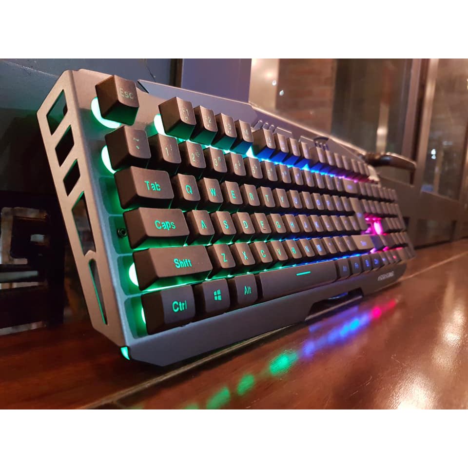 Bàn phím Game ASSASSINS AK8000 ( Giả cơ, Led RGB)