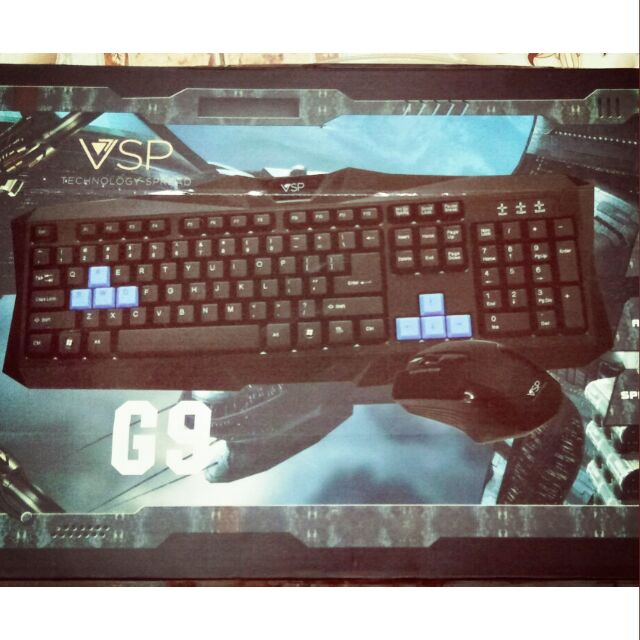 Combo Bàn Phím + Mouse chuyên Gamer G9 - Chính Hãng