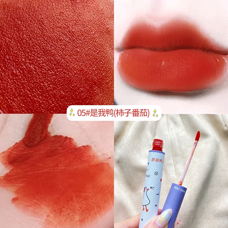[Hàng mới về] Set son kem Abpopa màu lì chống thấm nước lâu trôi xinh xắn | BigBuy360 - bigbuy360.vn