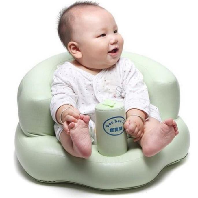 Ghế hơi tập ngồi giúp bé ngồi vững vàng hơn trong giai đoạn đầu chập chững - ghế bơm hơi cao cấp chống lật