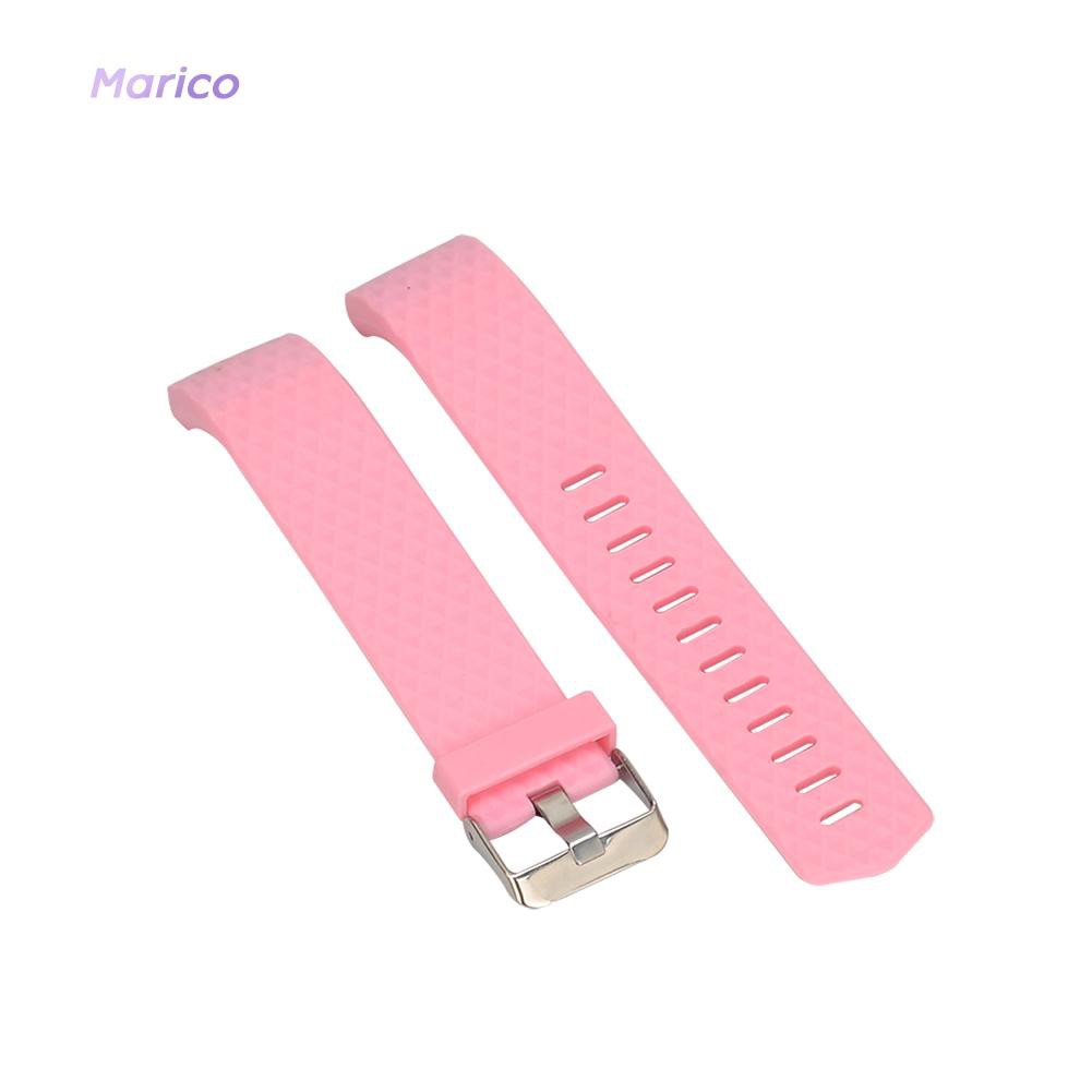 ✿MA✿Monitor Watches Diamond Silicone Band Fitbit Charge 2 Band Heart Rate