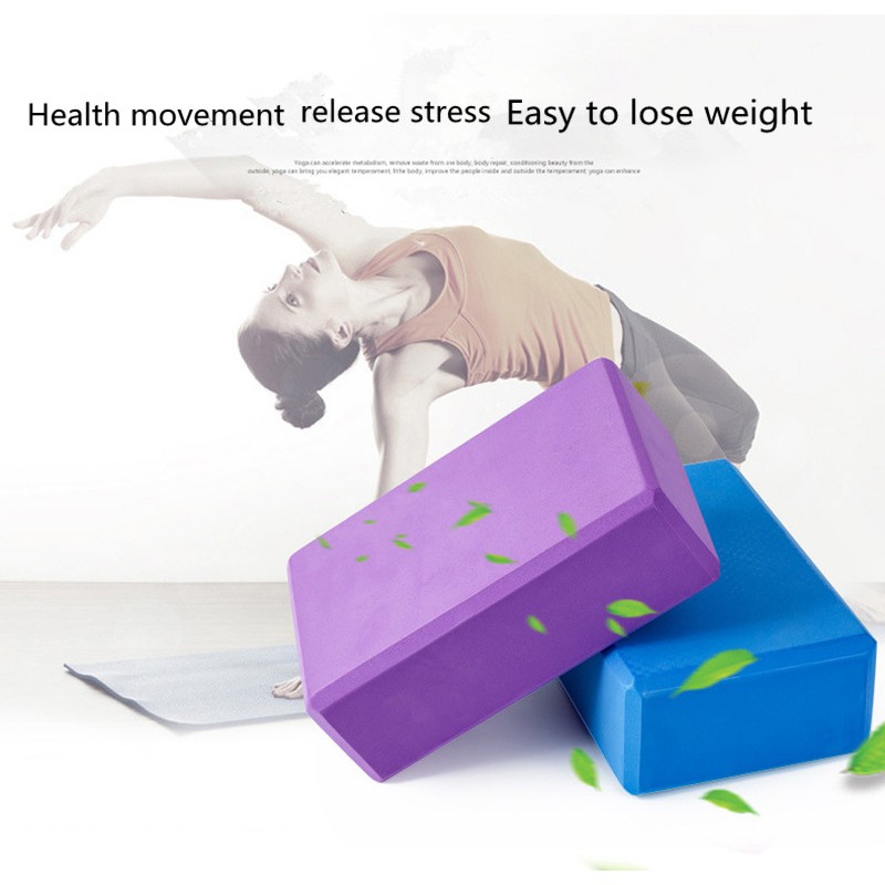 Thảm Tập Yoga 2 Lớp + Gạch + Bao Đựng + Dây Buộc miDoctor (màu ngẫu nhiên)