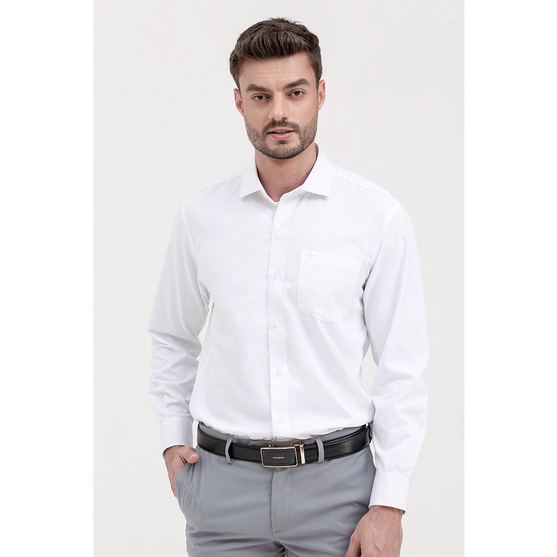 Áo sơ mi nam dài tay basic , thời thượng, lịch lãm, chỉn chu John Henry - WS21ES89T-LD