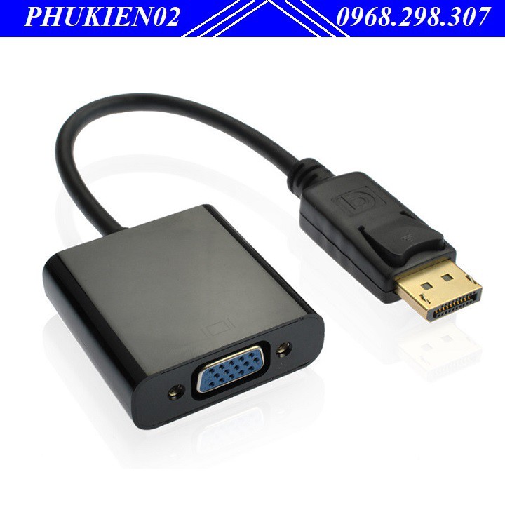 Dây cáp chuyển đổi Displayport to VGA