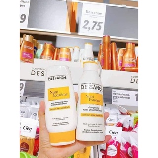 Dầu gội xả desange pháp cặp gội250ml xả 200ml .