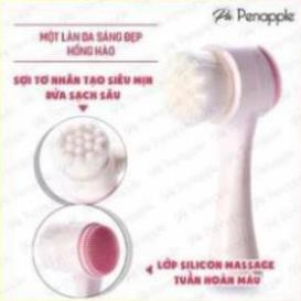 [TẶNG QUÀ 0Đ] Cọ massage rửa mặt KOREA 2 đầu 3D gai silicon. | BigBuy360 - bigbuy360.vn
