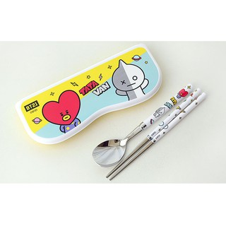Hộp muỗng đũa cá nhân BT21