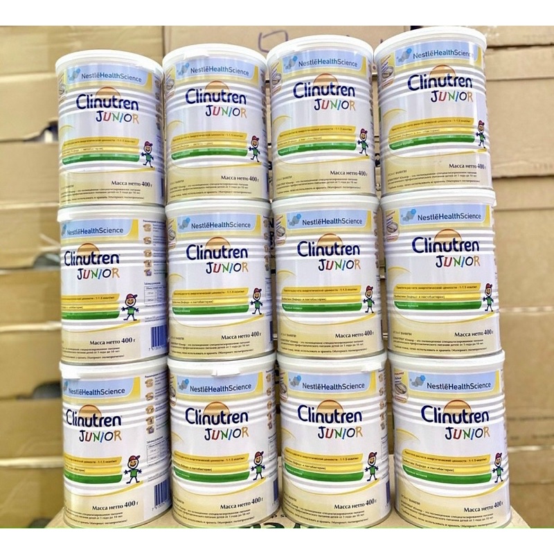 Sữa tăng cân Clinutren Junior 400g Nga