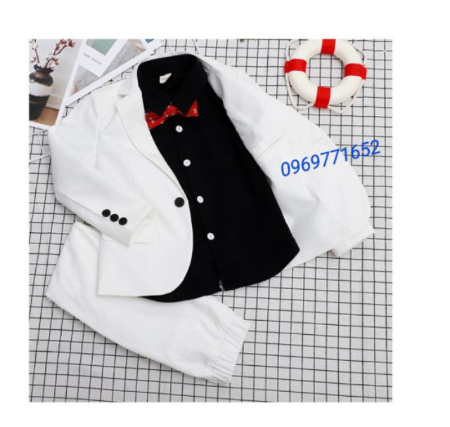 Bộ vest cho bé trai