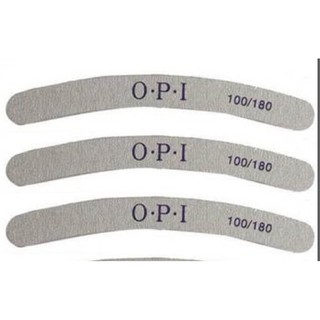 * Chuyên sản xuất cung cấp sỉ và lẻ toàn quốc * Dũa OPI hình bán nguyệt  làm móng tay chân.