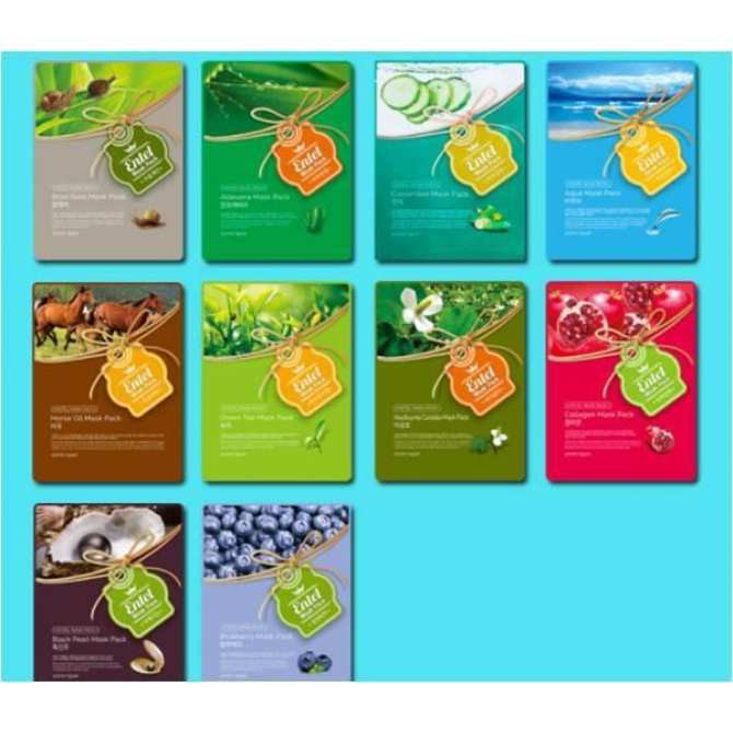 COmbo 10 miếng mặt nạ Entel Mask pack Hàn Quốc