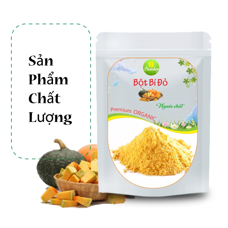 Bột bí đỏ nguyên chất 100g