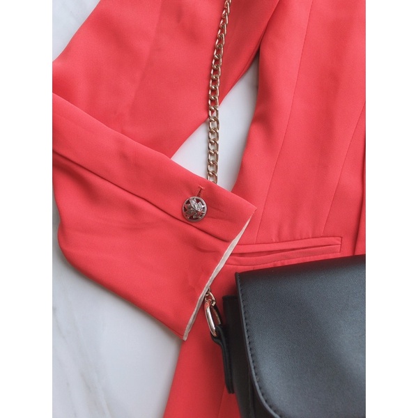 Vest lazer công sở nữa_hàng 2hand