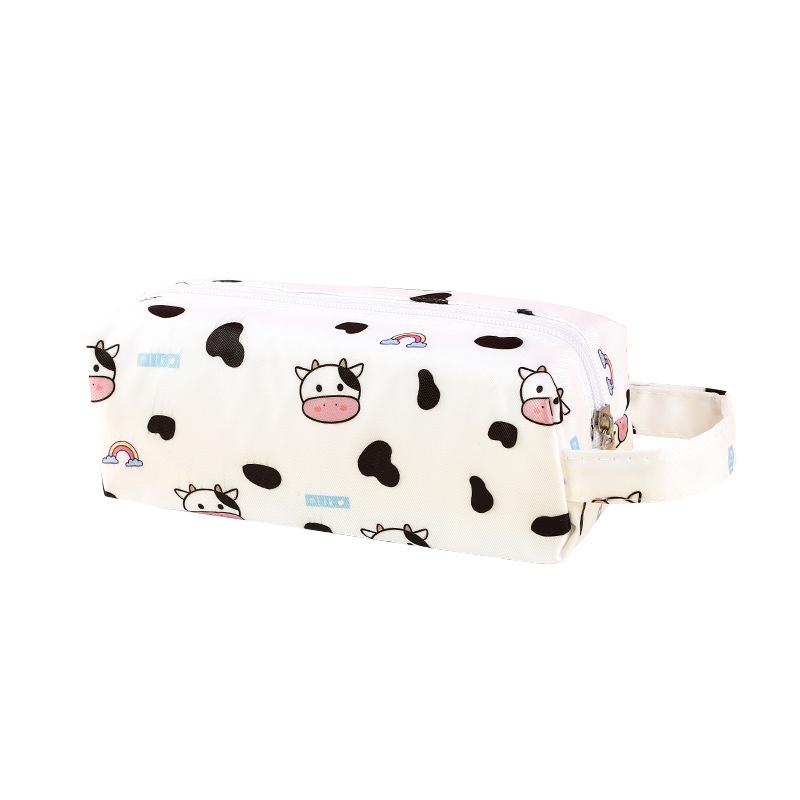 Túi Đựng Bút Đa Năng Sức Chứa Lớn Họa Tiết Hoạt Hình Phong Cách Nhật Bản Ốp