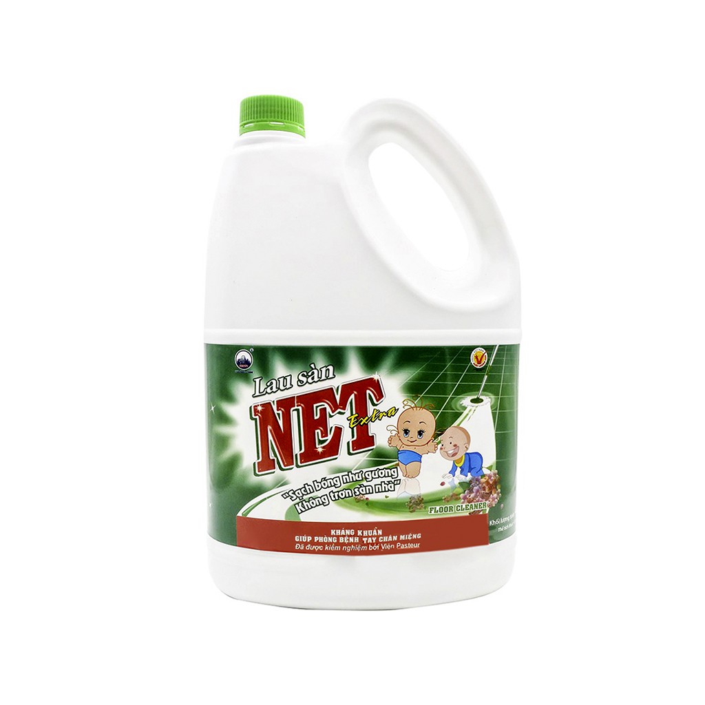 Nước lau sàn NET Extra can 4kg