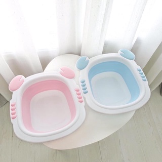 Chậu rửa mặt gấp gọn cho bé
