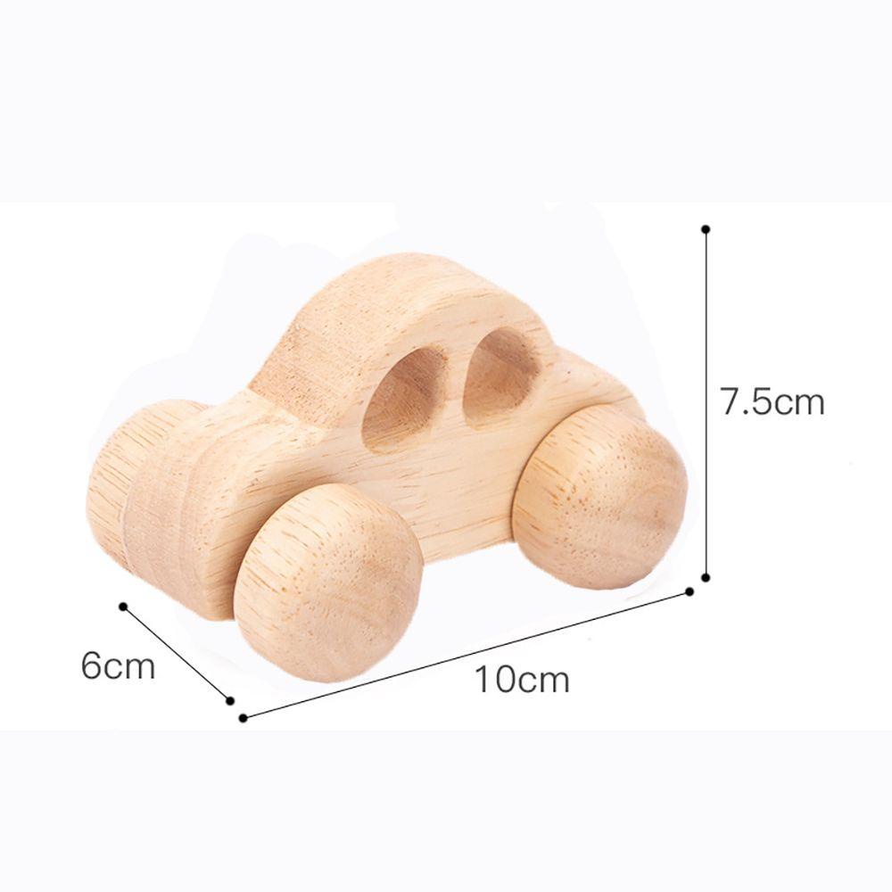 CHOOKEY Xe Đẩy Bằng Gỗ Họa Tiết Hoạt Hình Theo Phương Pháp Montessori