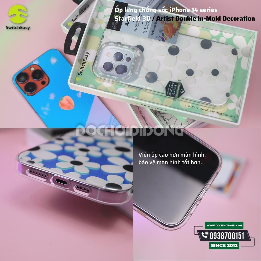 Ốp lưng iPhone 14 Pro Max SwitchEasy Starfield 3D / Artist chống sốc siêu xinh