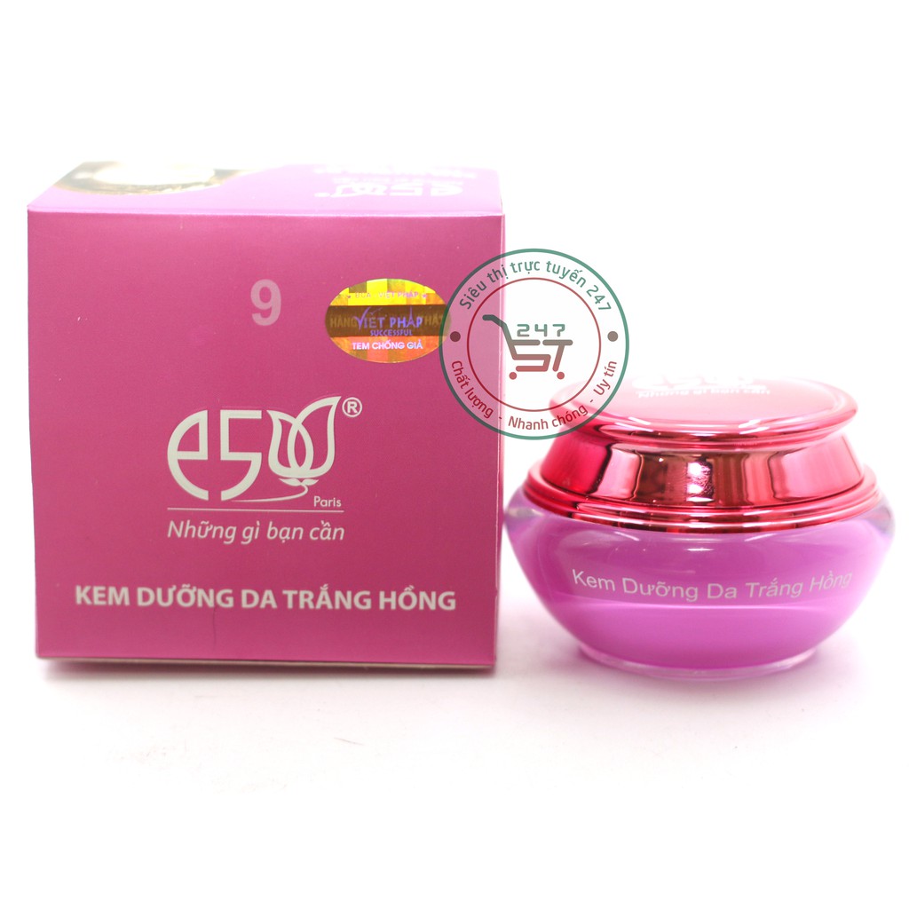 Kem dưỡng da trắng hồng E5 (Tím)