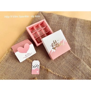 Hộp đựng socola Valentine 9V
