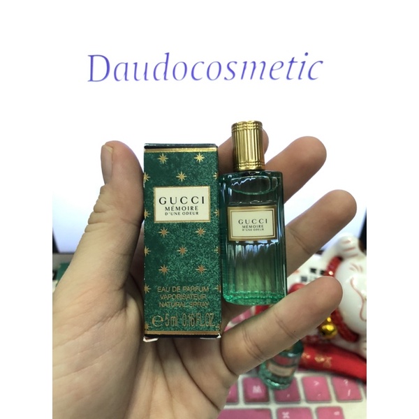 [ mini ] Nước hoa Guici Memoire d’une Odeur EDP gucci 5ml | Thế Giới Skin Care