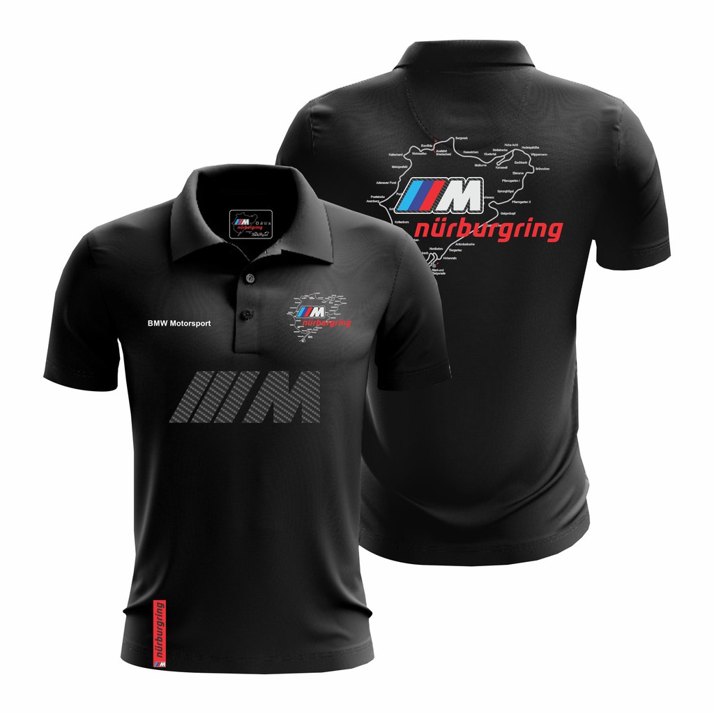 Áo polo BMW N rburgring Racing Team Motorsport Siêu Cao Cấp