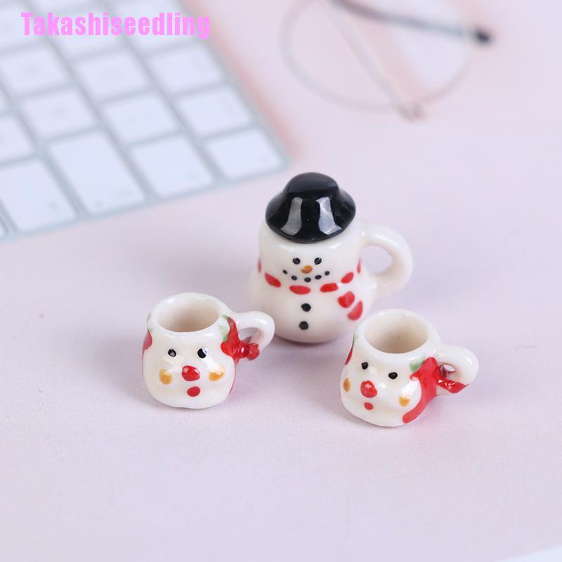 Ấm Trà Bằng Gốm Sứ Tỉ Lệ 1: 1 Trang Trí Nhà Búp Bê