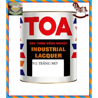 Sơn thơm công nghiệp Toa 911 màu trắng mờ 875ml