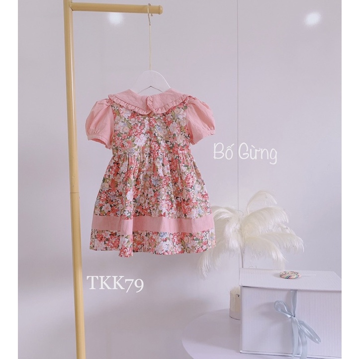 Váy hoa hồng tkk79