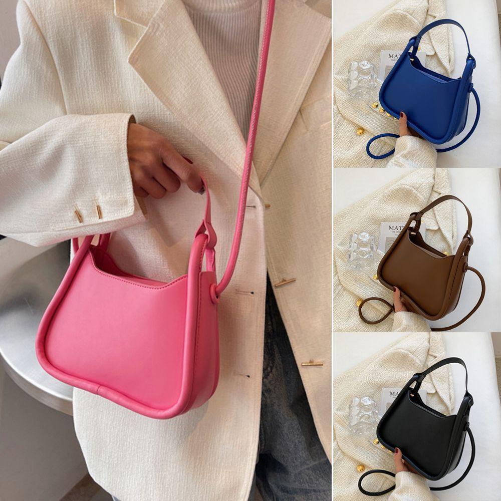 Túi Xách Da PU Kẹp Nách Thời Trang Hàn Cho Nữ