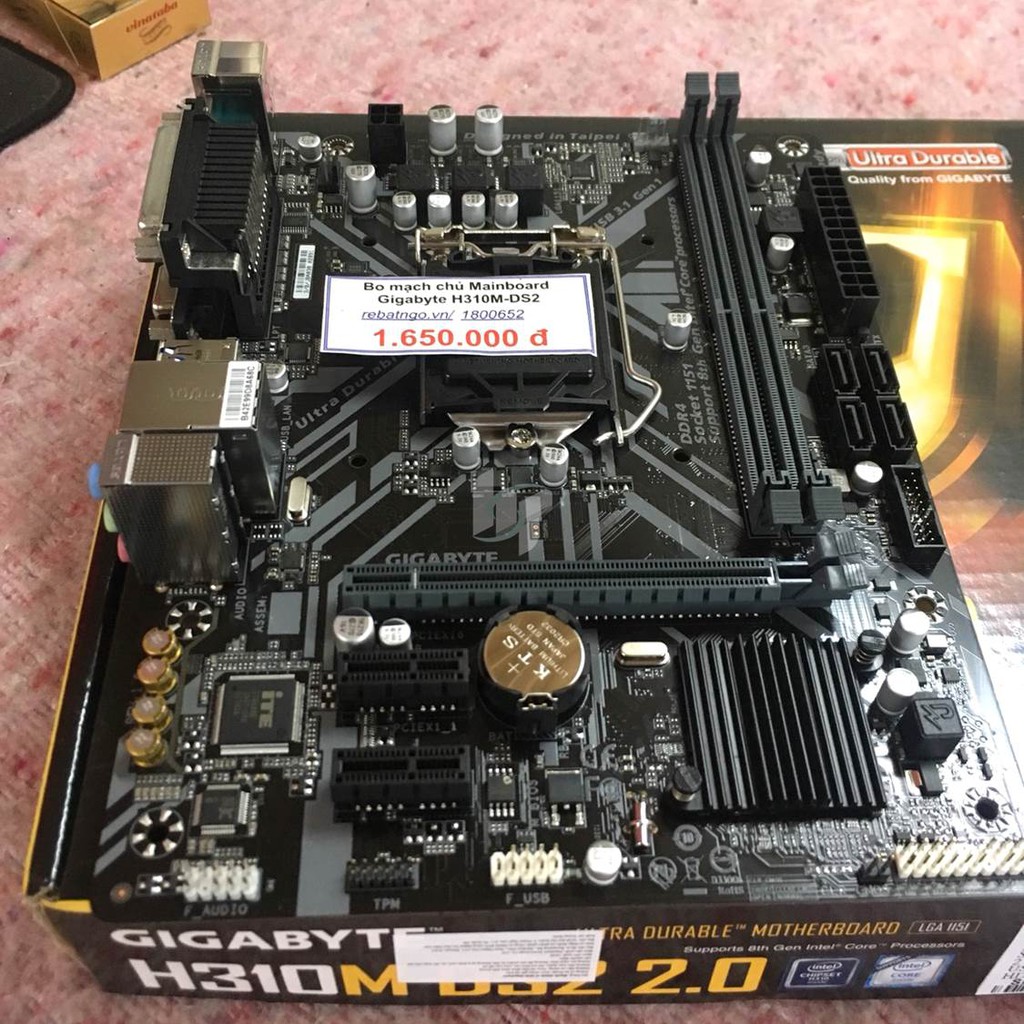 Bo mạch chủ Mainboard Gigabyte H310M-DS2