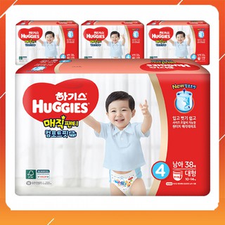 SET 12 miếng tã quần HUGGIES Đỏ size L cho bé gái.