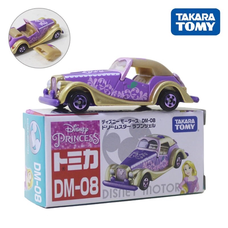 Xe Mô Hình Disney Motors Dream Star DM-08 Rapunzel