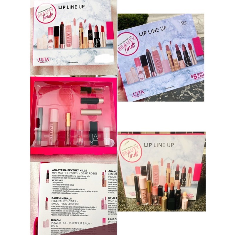 SET SON 9 THỎI ULTA LIP LINE UP SALE 60%