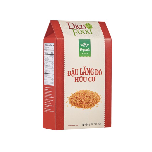 Các Loại Đậu Hạt Hữu Cơ Dico Food 113g