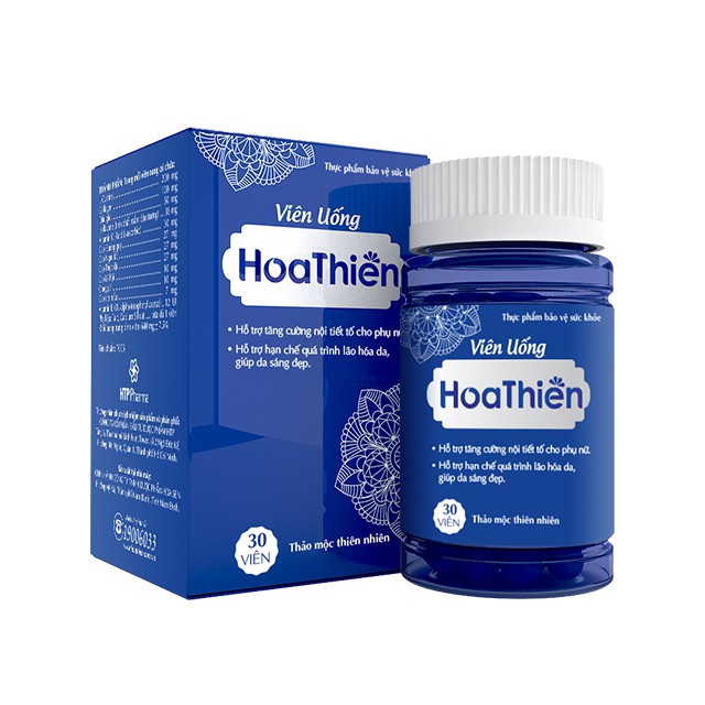 Viên Uống Hoa Thiên Hộp 30 Viên | Thế Giới Skin Care