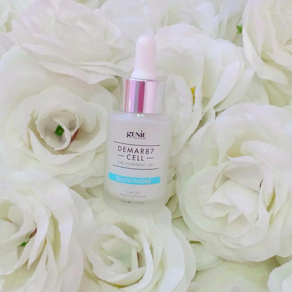 Serum Truyền Trắng Da Genie Ampoule Glutathione Hàn Quốc