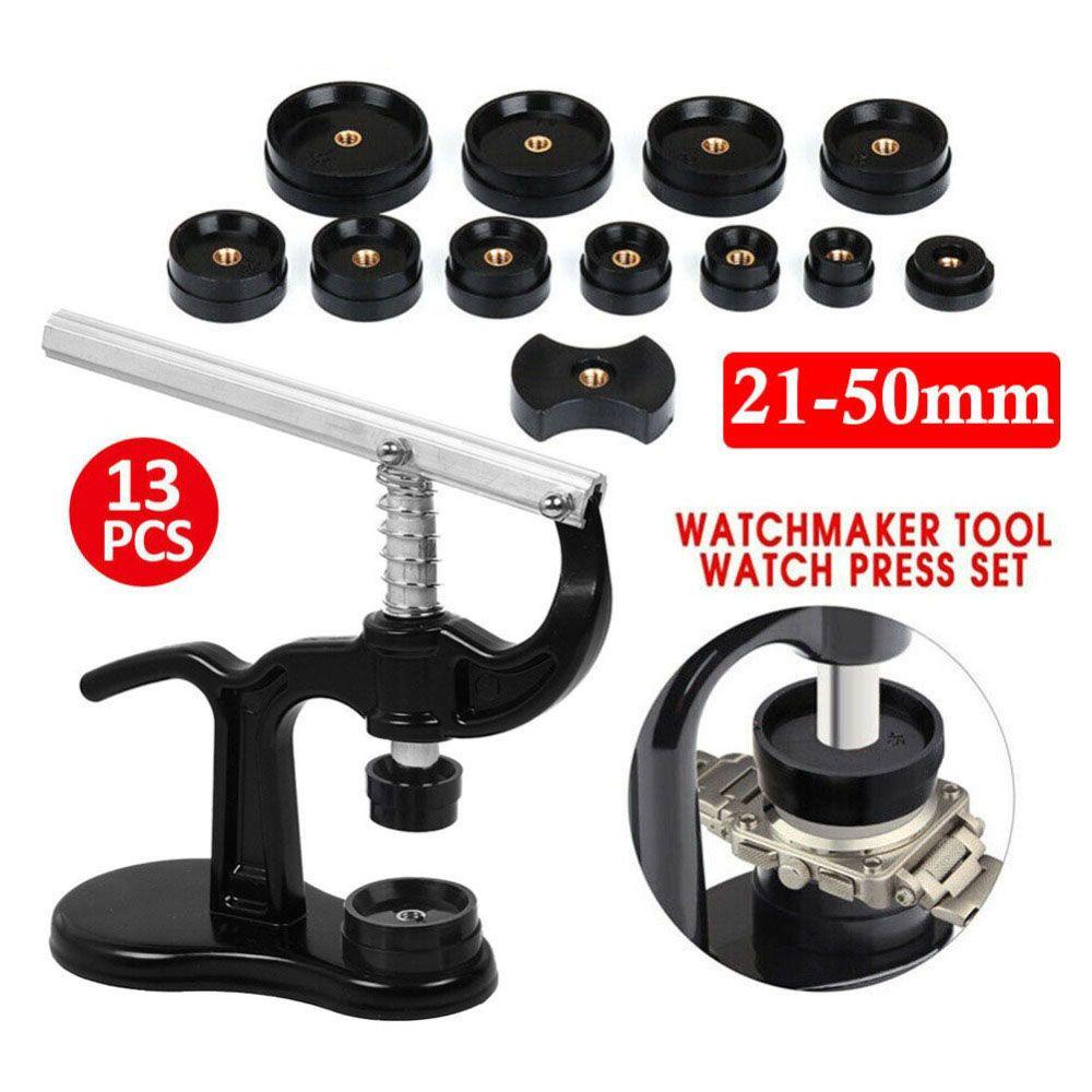 LAKAMIER Bộ 13 Dụng Cụ Sửa Chữa Đồng Hồ Thay Thế Gồm Vỏ Bảo Vệ Mặt Trước