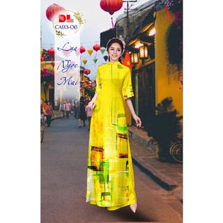 Vải áo dài lập thể