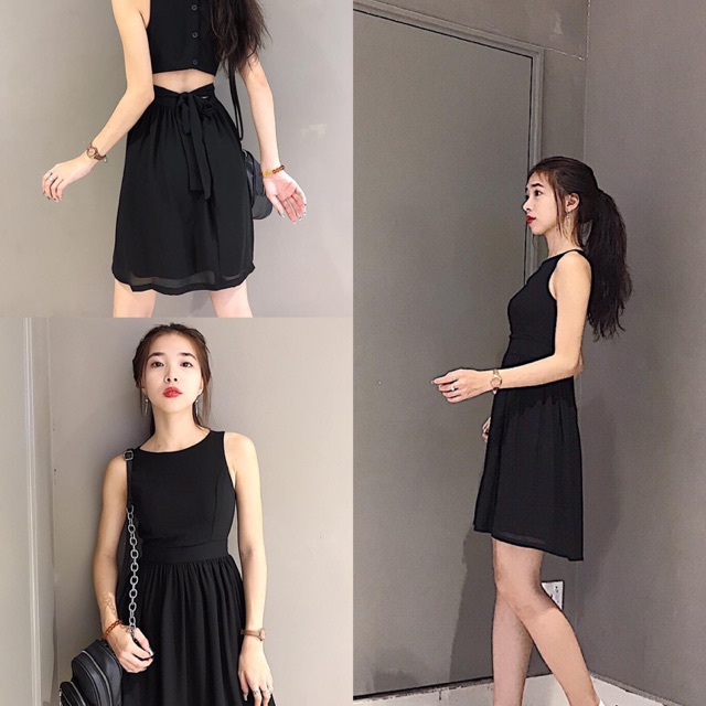 Đầm khoét lưng