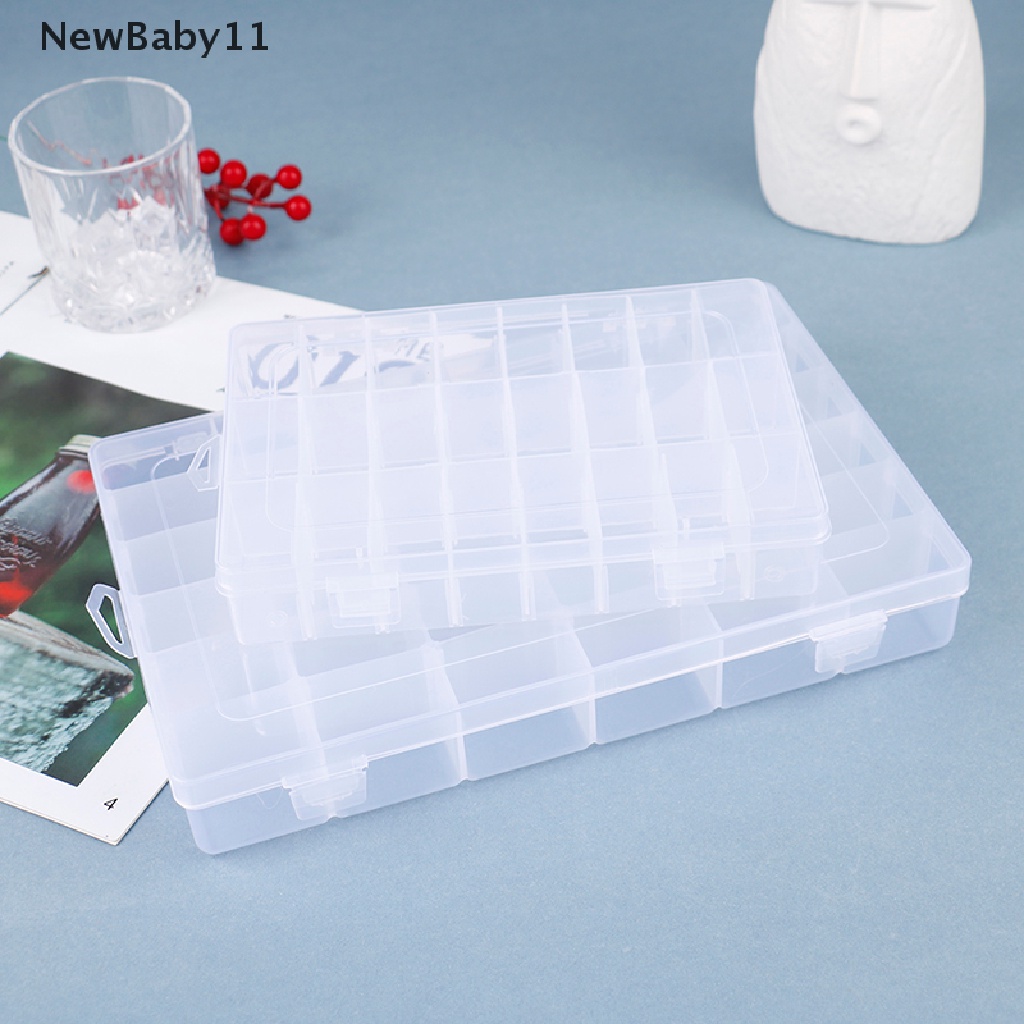 Hộp nhựa đựng đồ trang sức nhiều ngăn có thể điều chỉnh