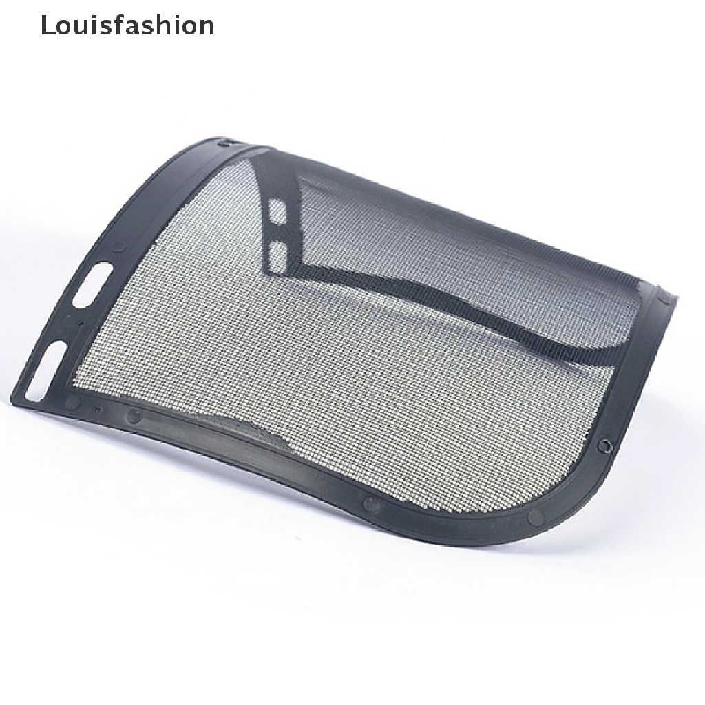 Mũ Bảo Hiểm Louisfashion Kèm Tấm Lưới Che Mặt Bảo Vệ Toàn Diện Cắt Cỏ Sân Vườn