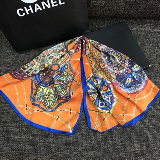 KHĂN LỤA VUÔNG 70x 70 100% silk