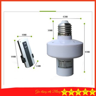 Đui đèn xoáy điều khiển từ xa, đuôi đèn điều khiển từ xa, đui xoáy thông thường, khoảng cách điều khiển 15-20m